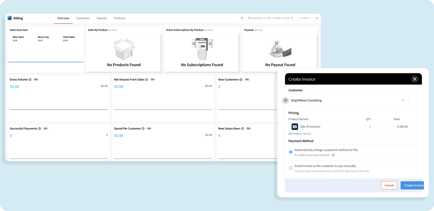 Software invoice payments image